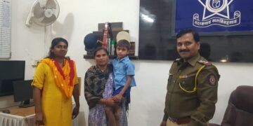 ચોવીસ કલાકમાં અપહૃત બાળકને શોધવામાં સફળ તલાસરી પોલીસ